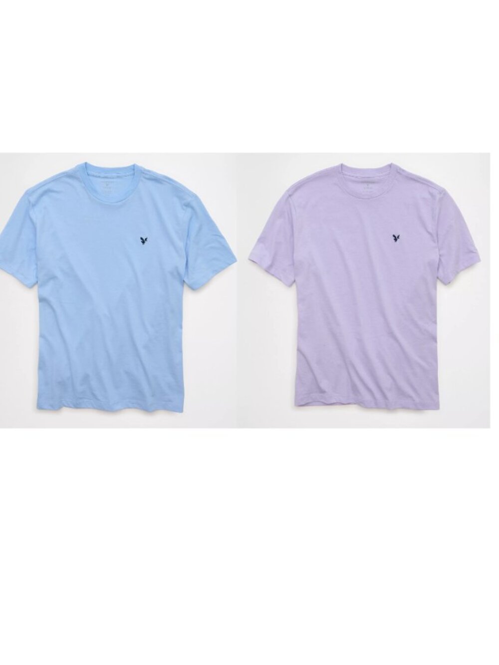 AMERICAN EAGLE - Two (2) Super Soft Standard Fit Men's T-Shirts - XS - NEW
